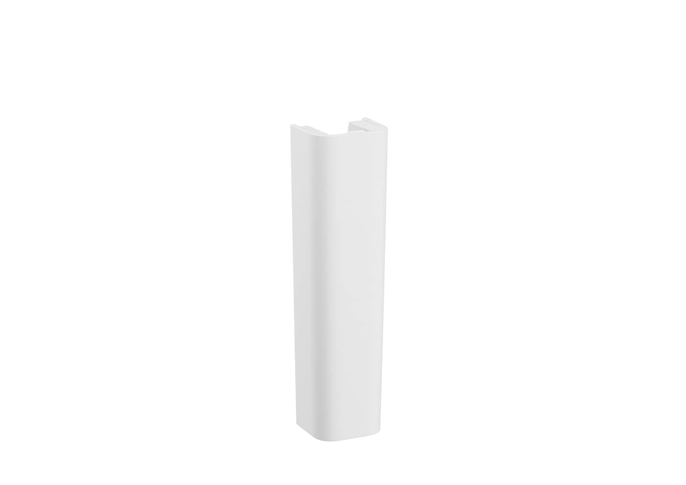 Vitreous china full pedestal for basin - Matt White