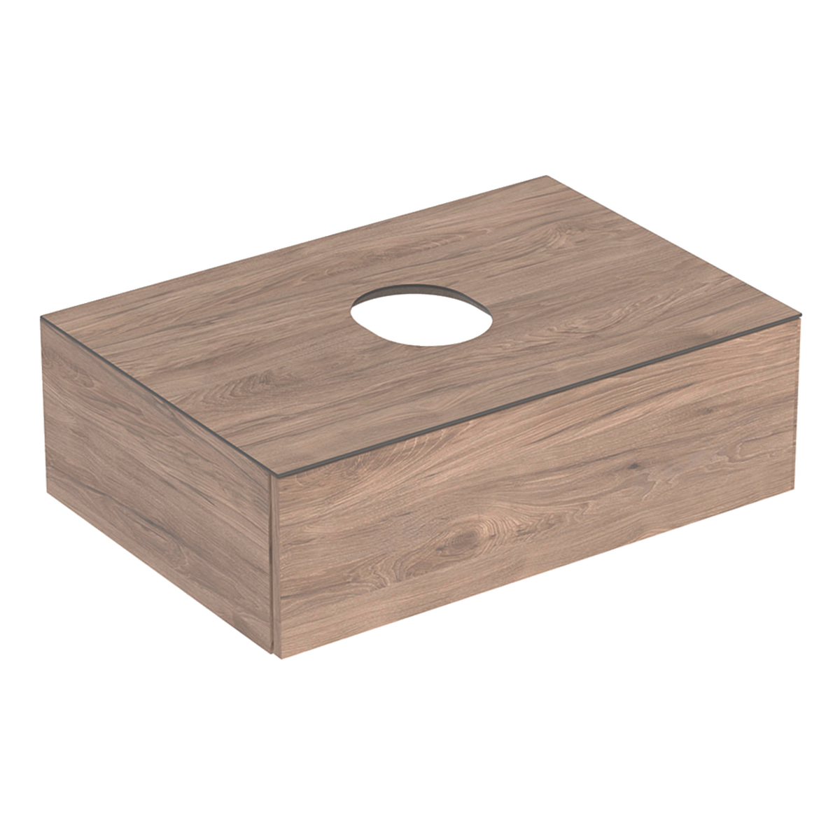 VariForm cabinet with one drawer 750mm - Oak