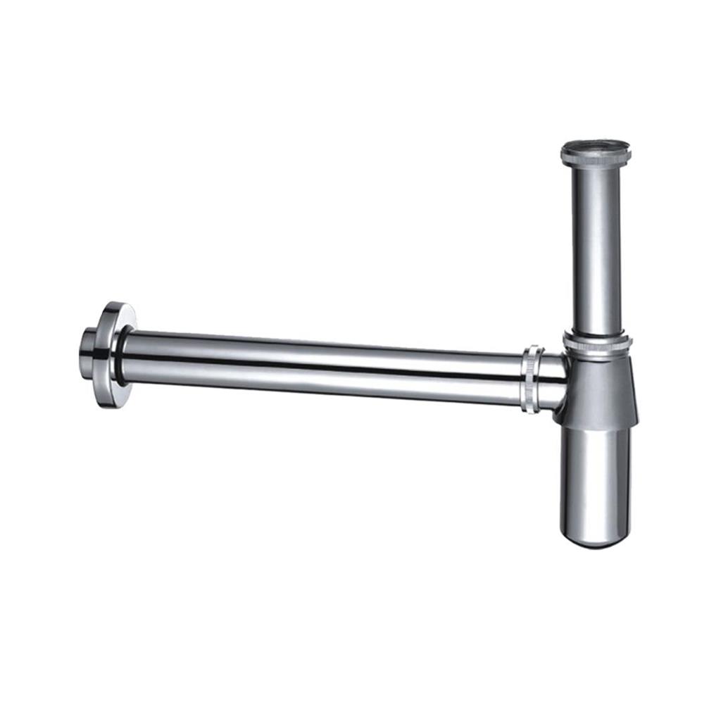 1.25" Bottle Trap with Extender Tube Chrome
