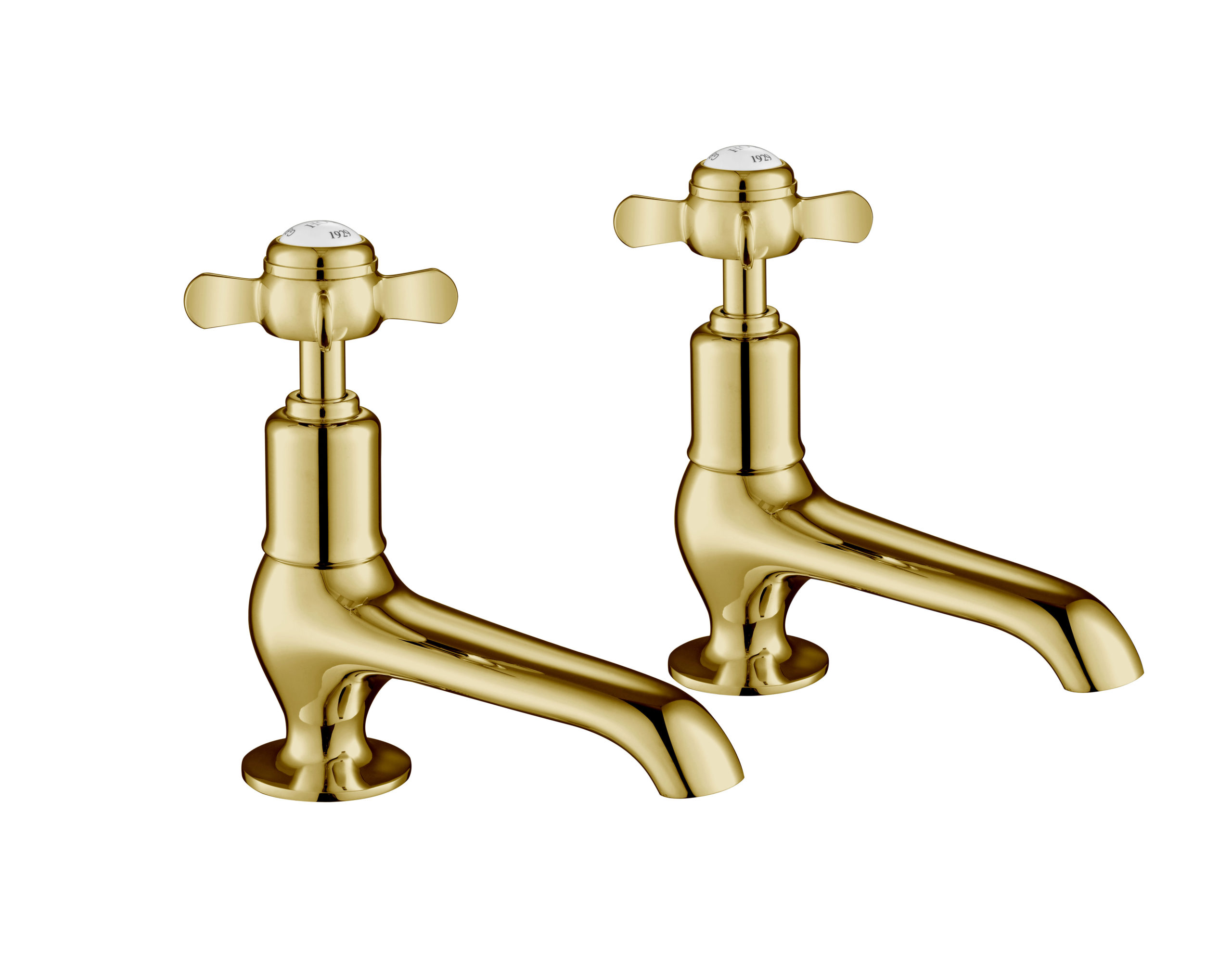 JTP - Grosvenor Pinch Long Nose Basin Taps