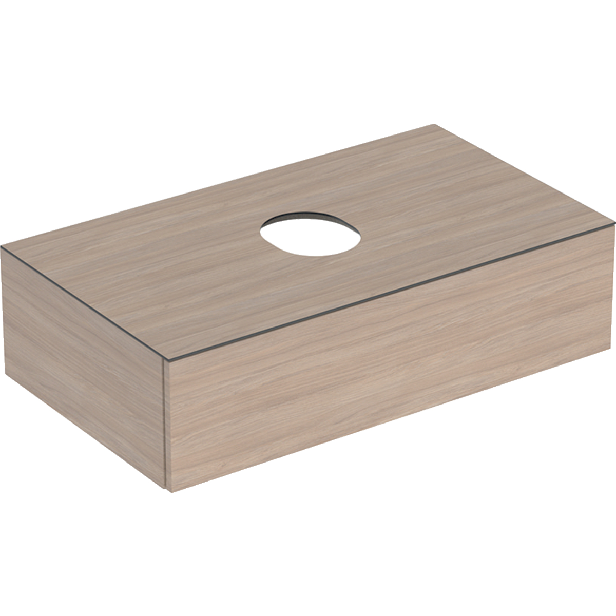 Veriform Cabinet With one Drawers 900mm - Oak
