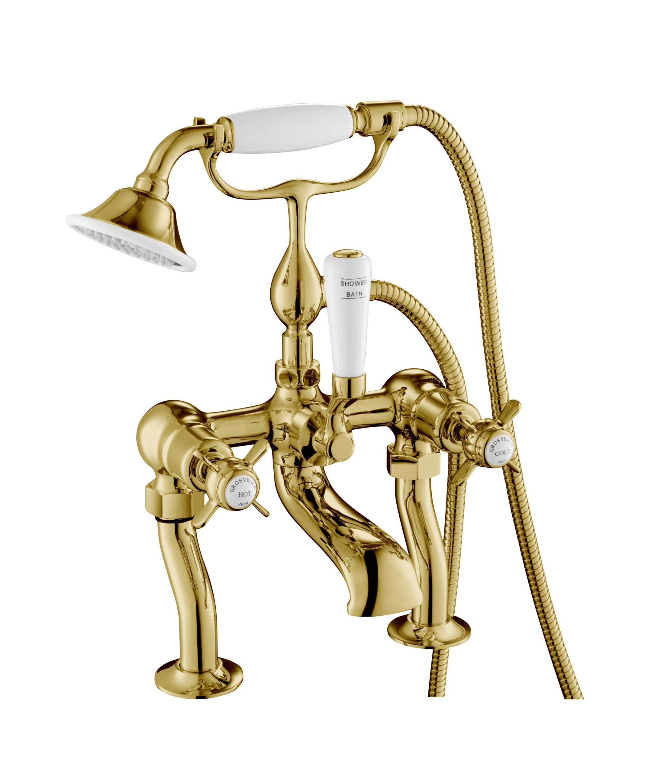 JTP - Deck Mounted Bath Shower Mixer with Kit