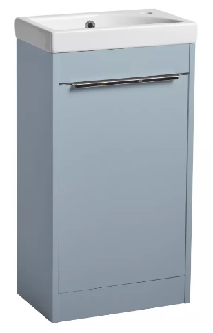 Sequence 450 Freestanding Unit & Basin - Mineral Blue