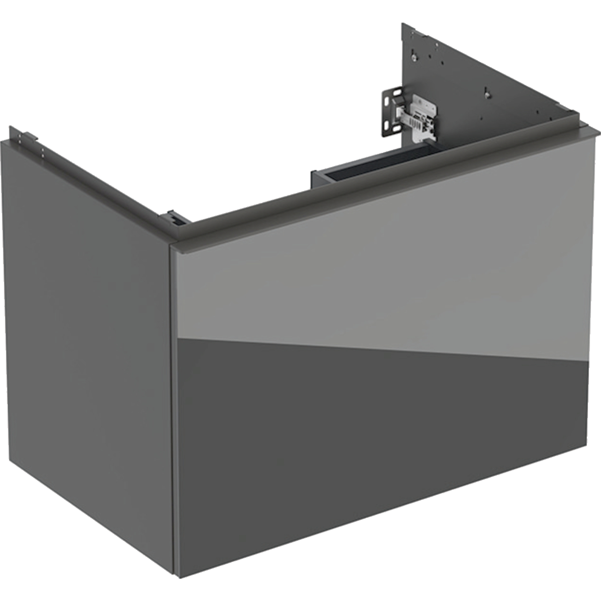 Geberit Acanto basin cabinet -Matt lava