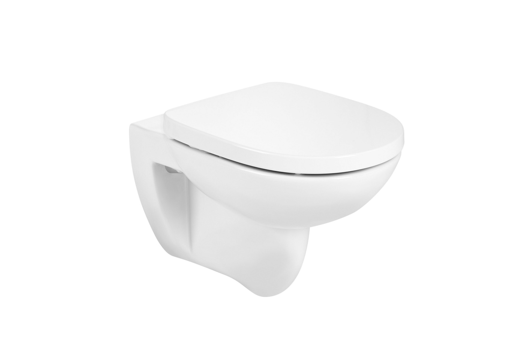 Rimless wall-hung toilet Pan & Seat