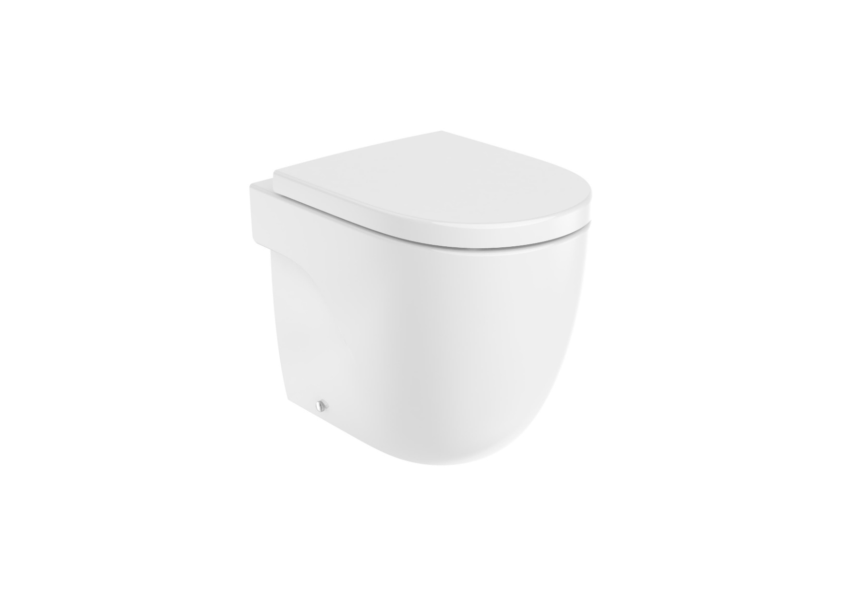 Single floorstanding Rimless BTW WC with dual outlet