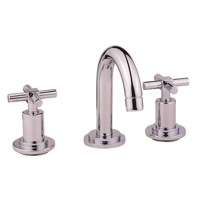Uno Basin Mixer Chrome, 3 Tap Hole