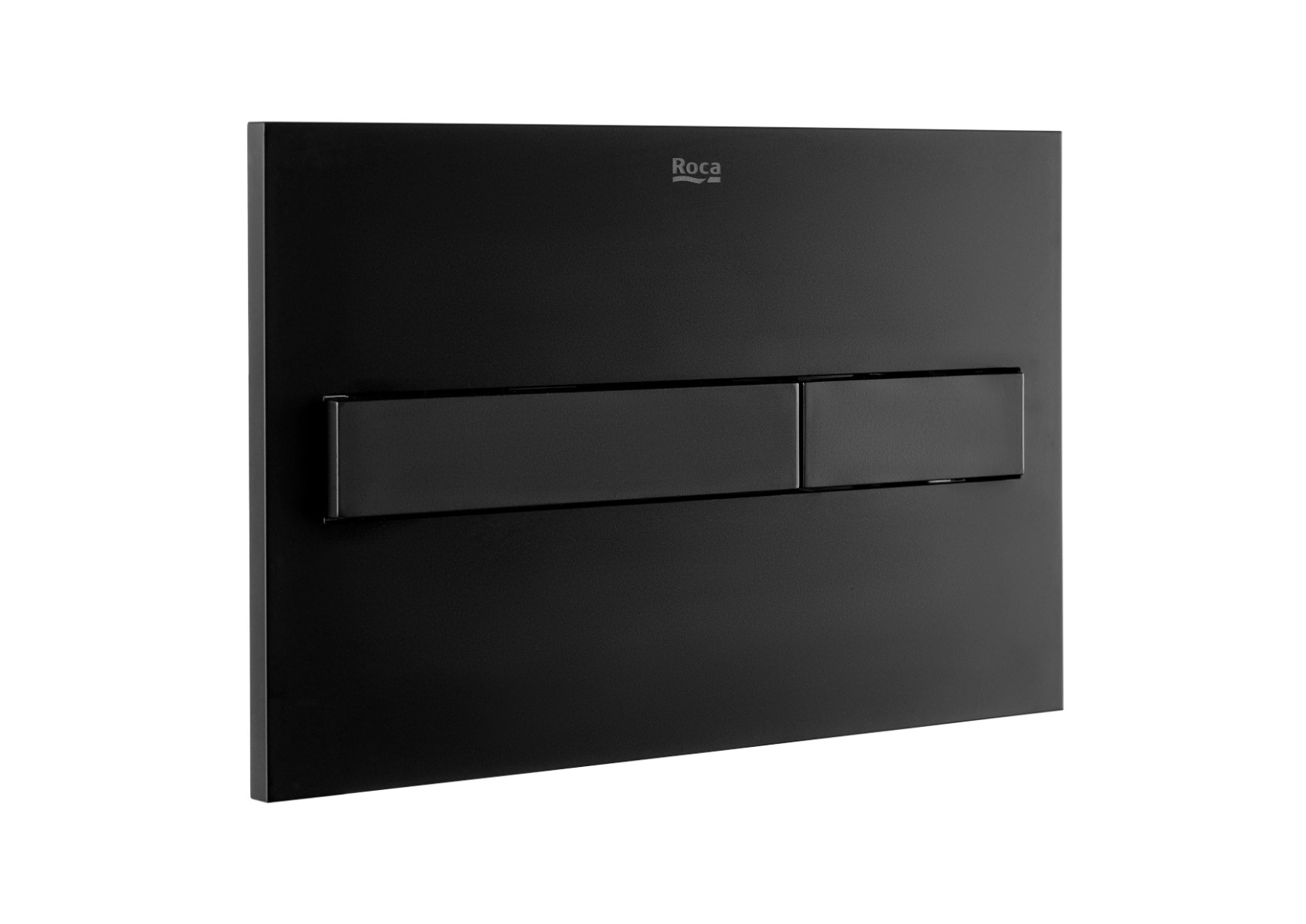 PL7 (DUPLO ONE) - Dual flush operating plate for concealed cistern - Matt Black
