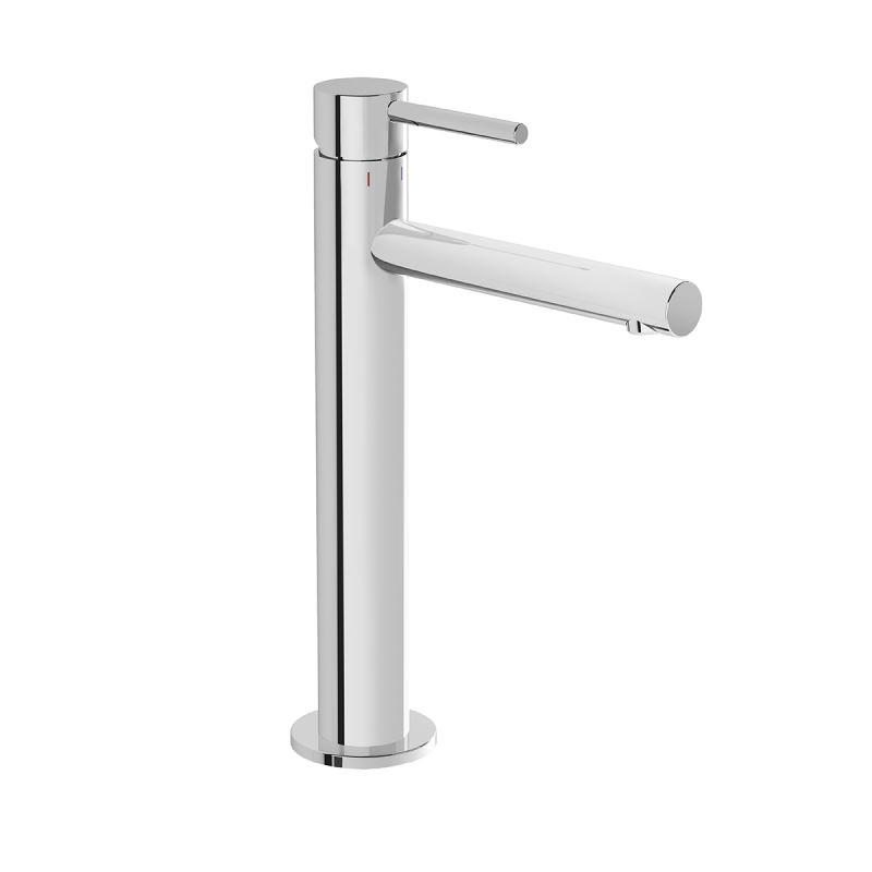 Origin Tall Basin Mixer for Bowls Chrome