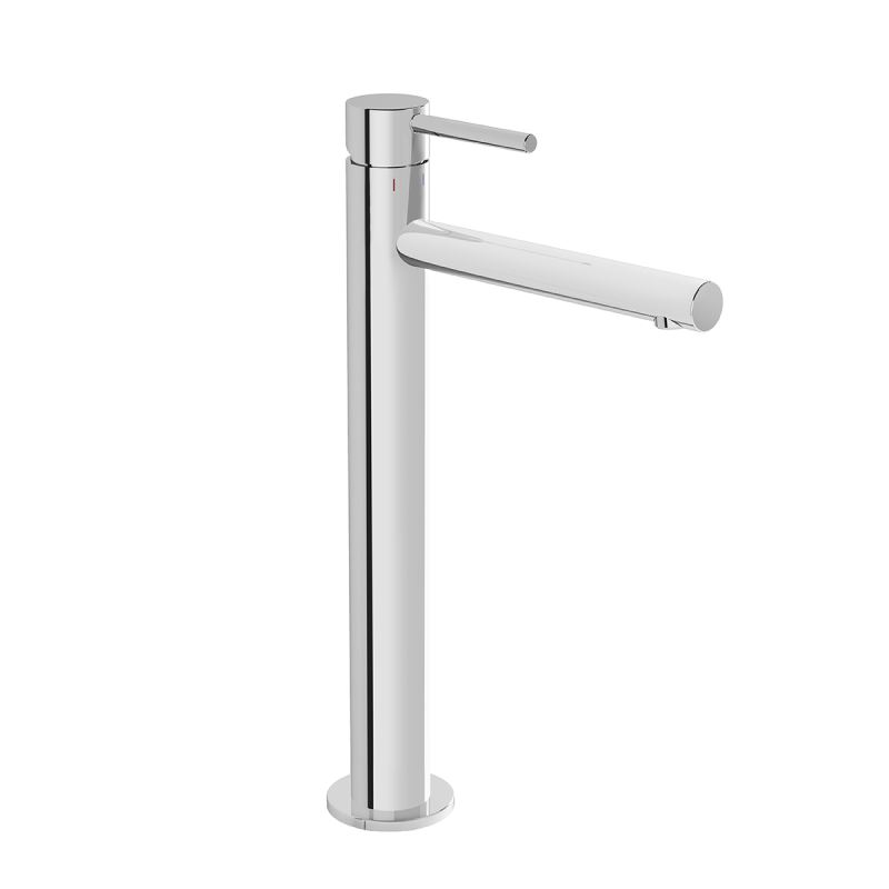 Origin Tall Basin Mixer for Bowls, large Chrome