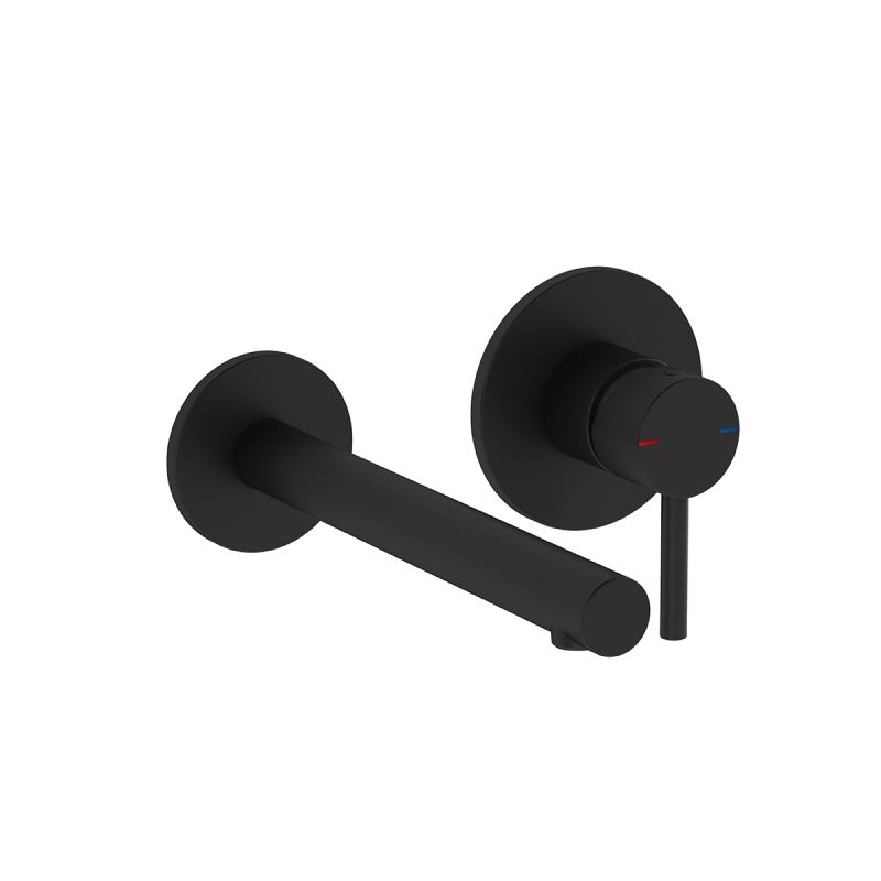 Origin Built-In Basin Mixer Matt Black