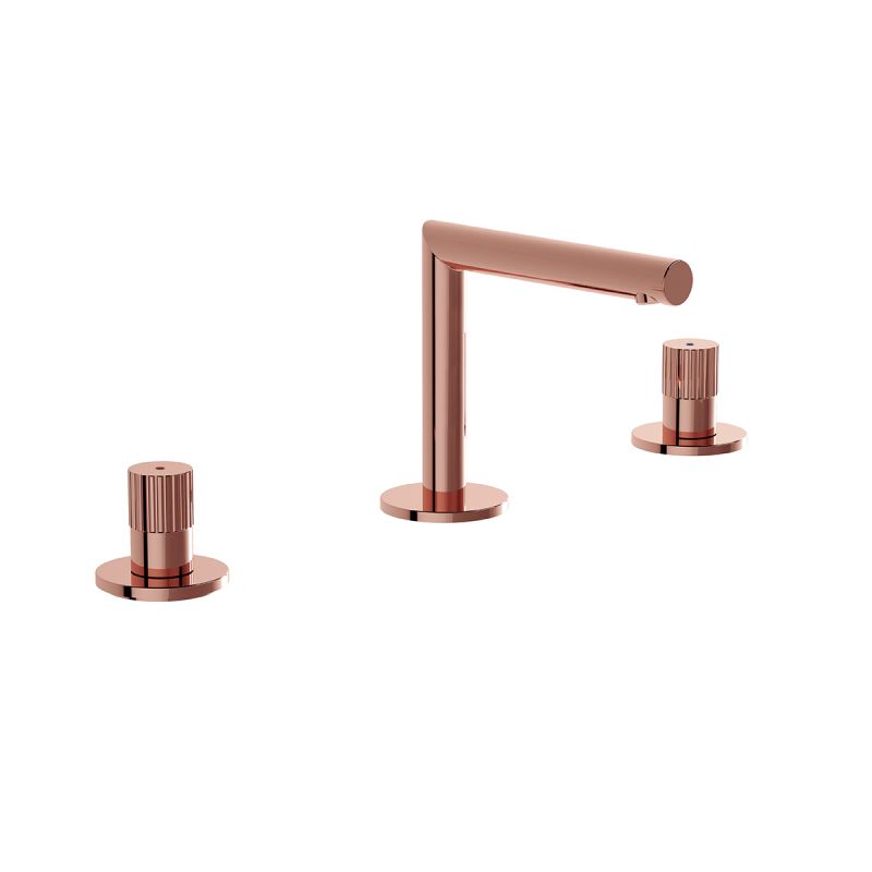 Origin Basin Mixer Copper, 3 tap hole