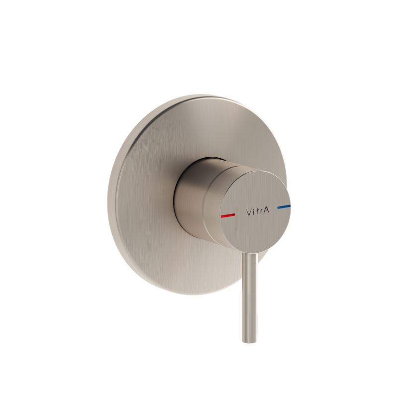 Origin Built-In Shower Mixer Brushed Nickel, Built-in shower mixer, 1-way