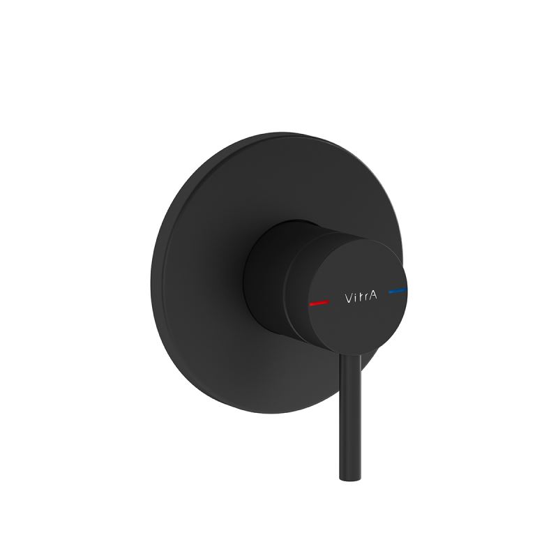 Origin Built-In Shower Mixer Matt Black, Built-in shower mixer, 1-way