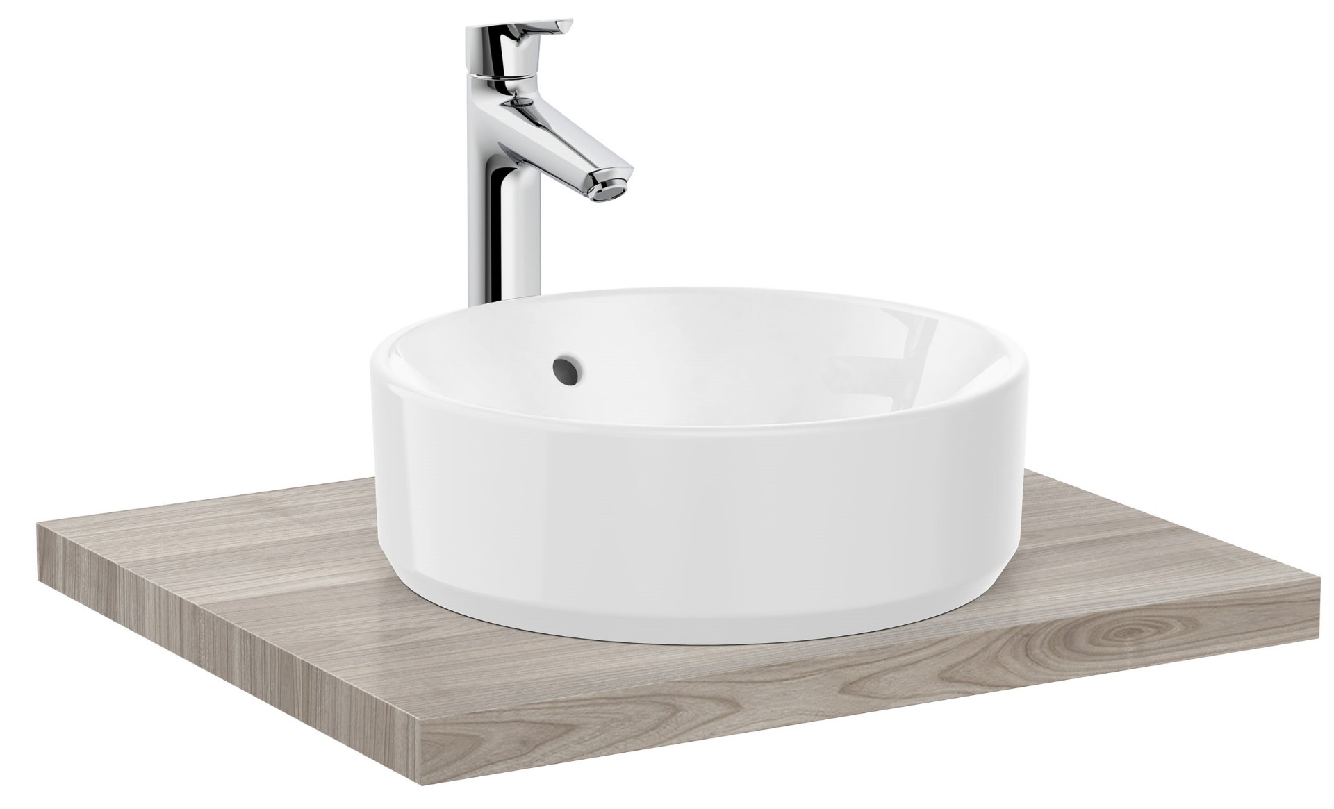 Water-resistant countertop for basin