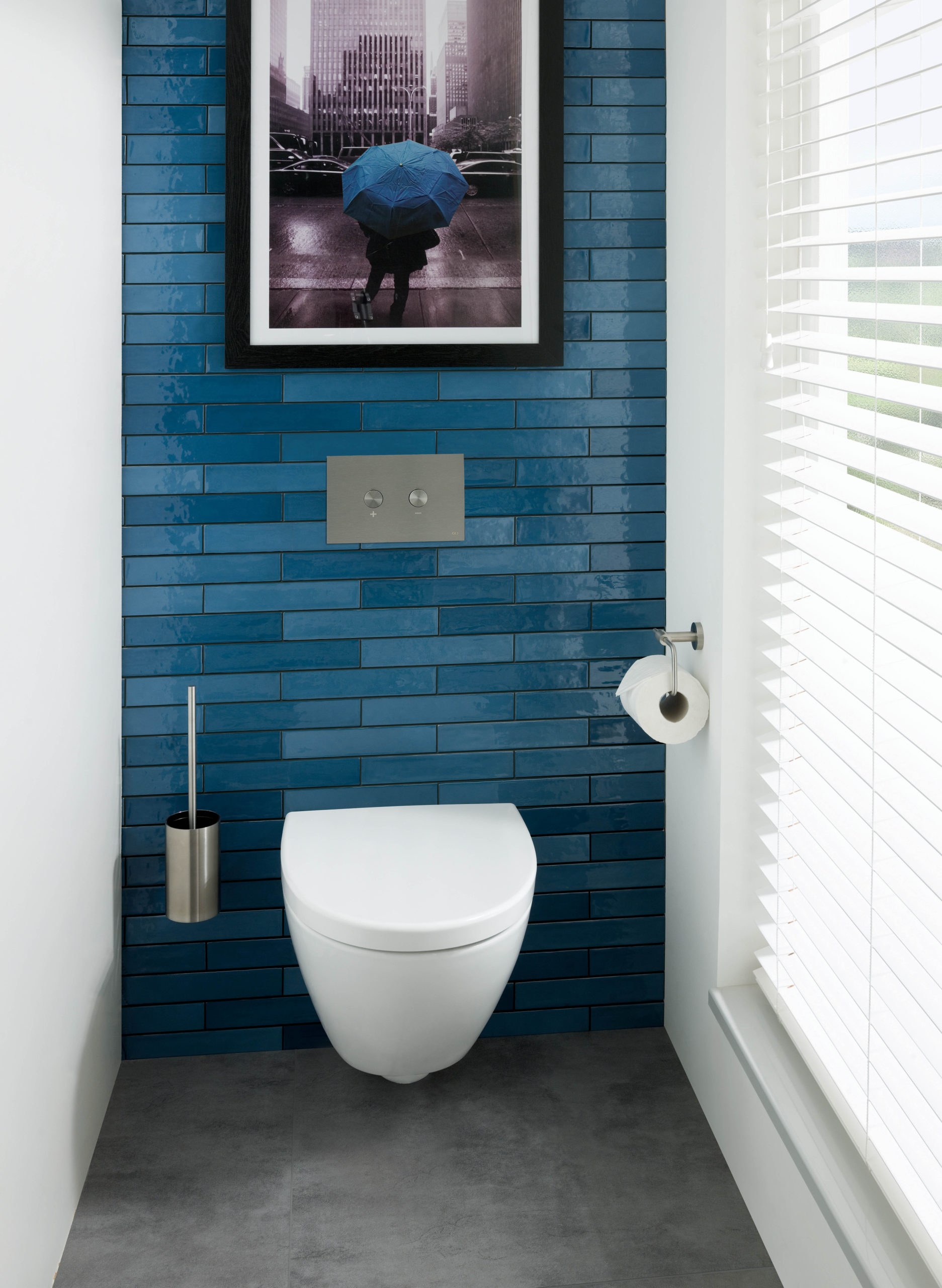 JTP - Inox Toilet Brush Holder Wall Mounted