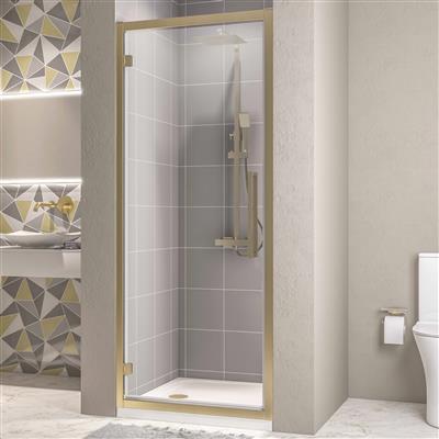 ShowerSculpt 8mm Framed Hinged Door 910mm BB