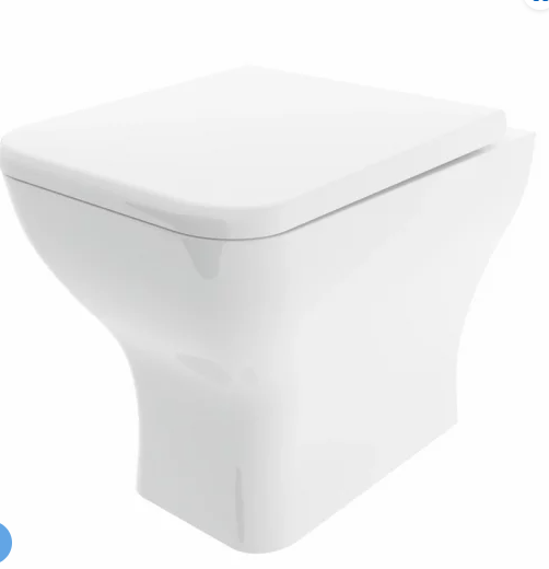 Vortice BTW square Short Projection Pan & Seat