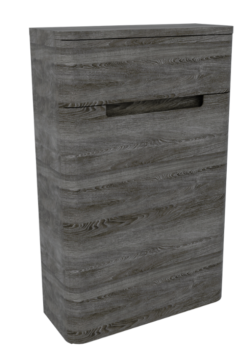 WC Unit Graphite Oak 500mm