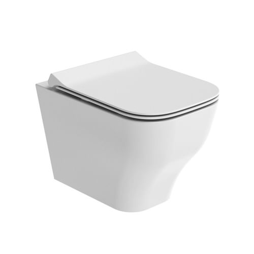 Compass Square Wall Hung Pan