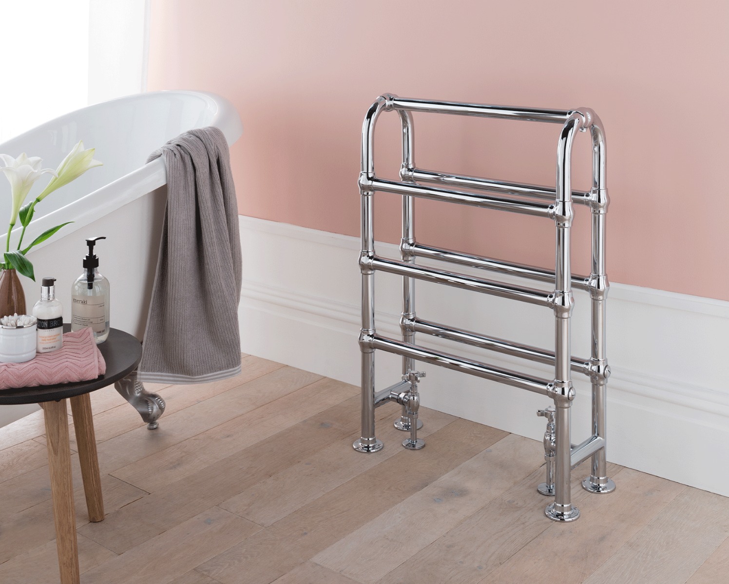 Traditional Arcadia - Ms Heating Only - Chrome 850x598