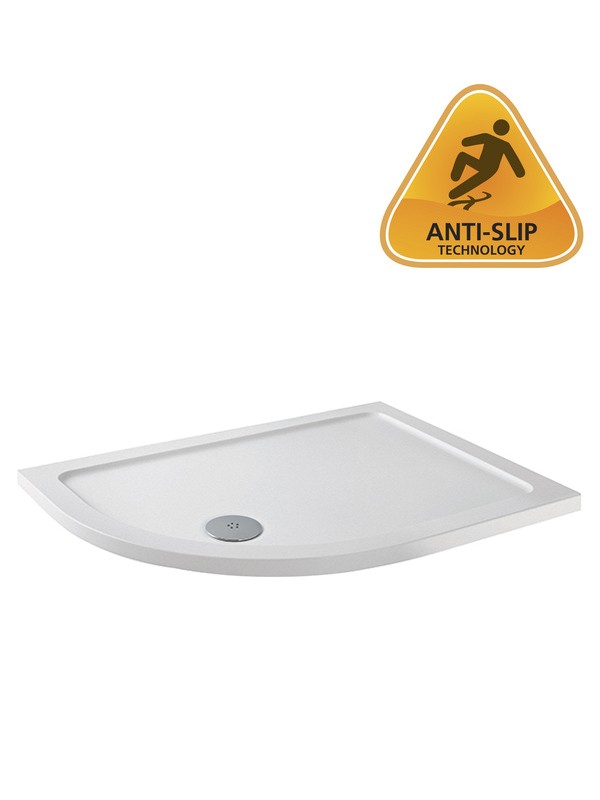 Mx Elements 1000x800 Antislip O/s Quadrant Left Hand