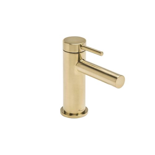 Anthem Mini Basin Mixer With Click Waste - Brushed Brass