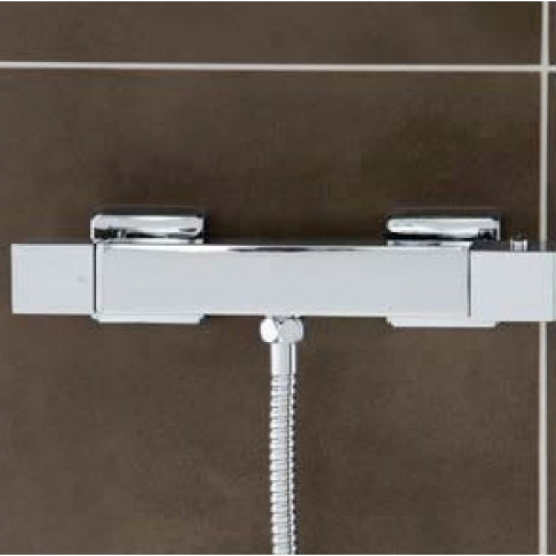 Thermostatic bar valve - SQUARE (BAR400)