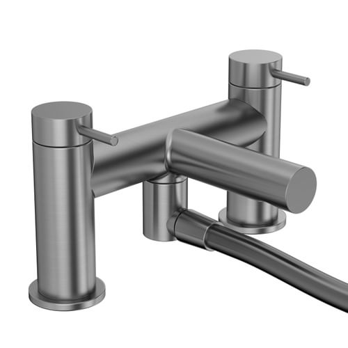 Anthem Deck Mounted Bath Shower Mixer - Gunmetal