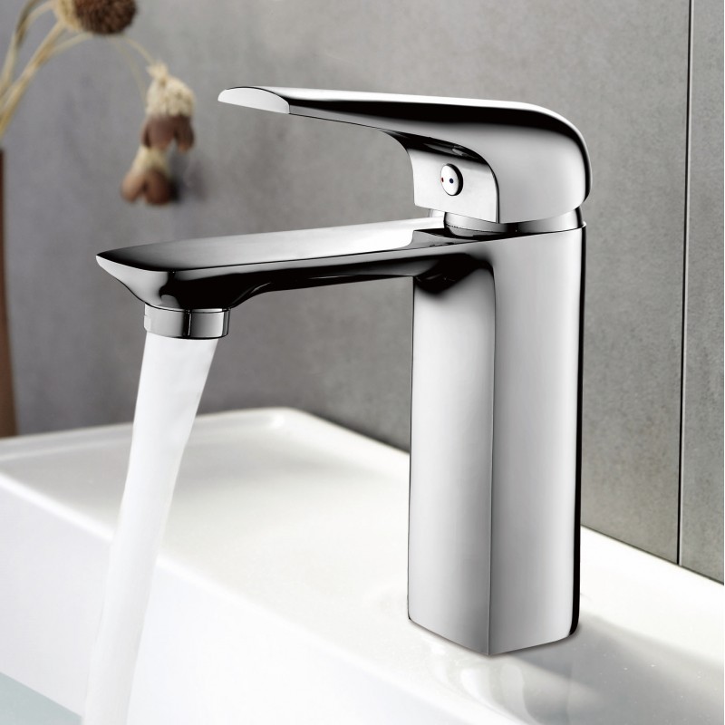 Belo Single Lever Basin Mixer With Clicker Waste (BELO)
