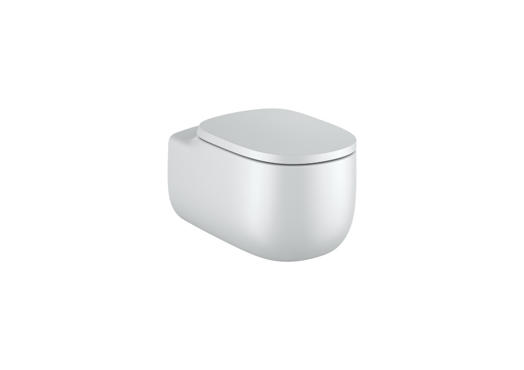 Vitreous china wall-hung Rimless WC PEARL