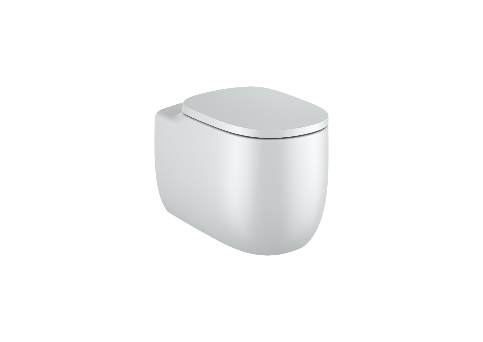 Back to wall single floorstanding Rimless WC PEARL