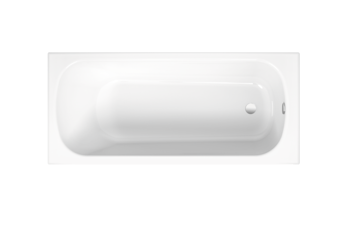 Bette Form Super Steel 1700 x 730mm Two Tap Hole Bath