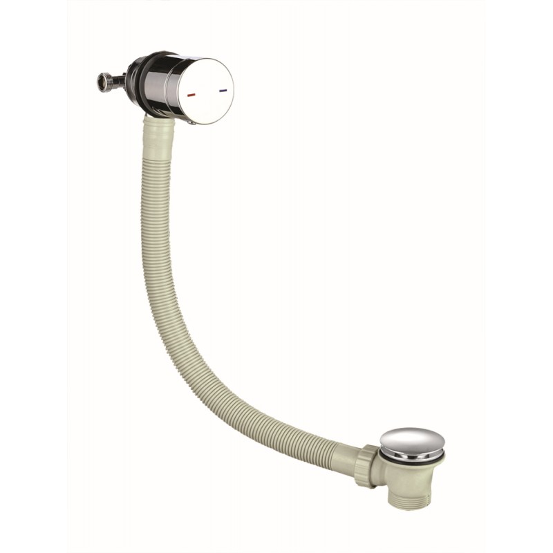Luxury single lever bath mixer, filler & waste (BMF239)