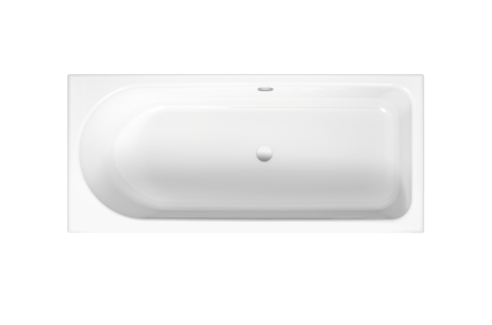  BetteOcean bathtub 8859-000 white, 1500x700mm, foot end right, overflow rear - white
