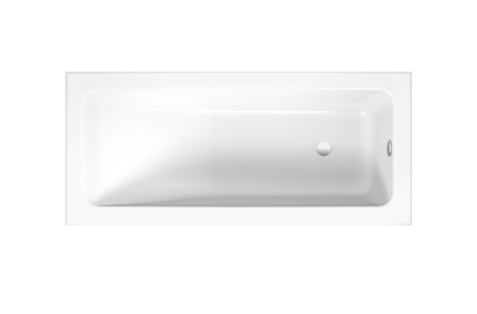Bette One Relax rectangular bath, built-in white- 1800x800mm