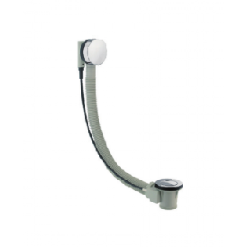 Bath pop up waste brass (chrome) 650mm (BP65)