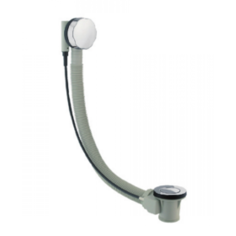 Bath pop up waste brass (chrome) 900mm (BP90)