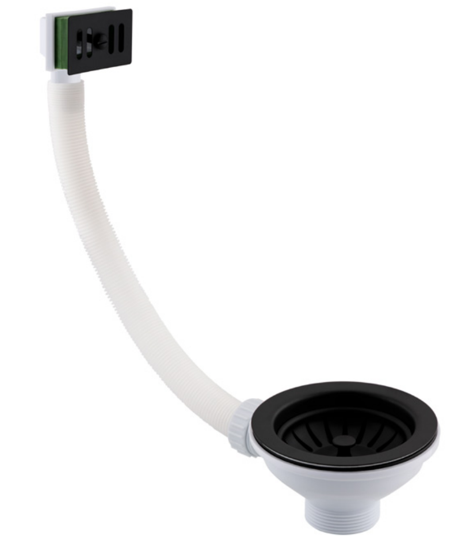 JTP - Basket Strainer Waste Square Overflow