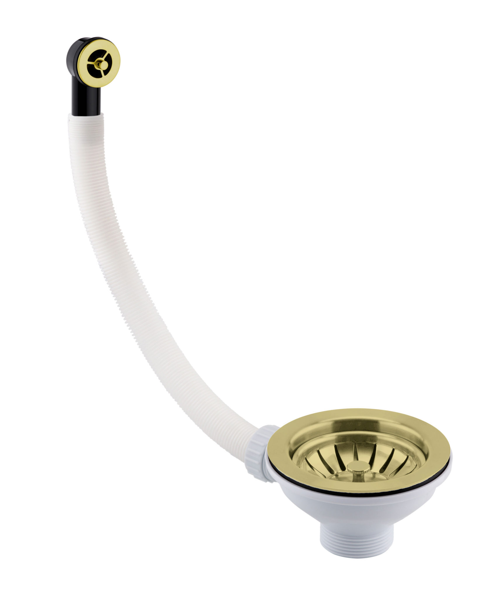 JTP - Basket Strainer Waste Round Overflow