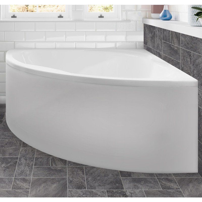 TROJAN LAGUNA CORNER BATH PANEL 1200MM