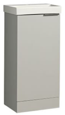 Tavistock - CADENCE 400 CLOAKROOM UNIT & BASIN GLOSS LIGHT GREY
