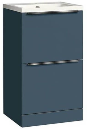 Tavistock - Cadence 500 Floor Mounted Unit & Basin Oxford Blue