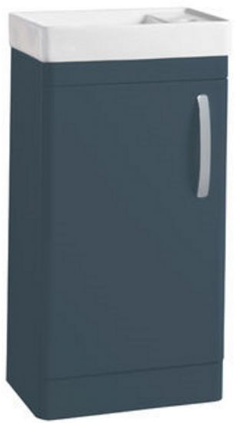 COMPASS 450 CLOAKROOM UNIT & BASIN - OXFORD BLUE