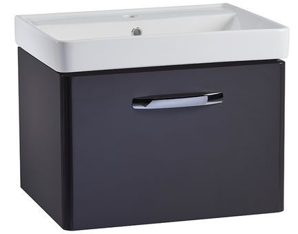 COMPASS 600 WALL MOUNTED UNIT & BASIN GLOSS CLAY