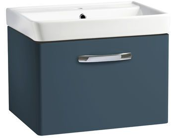 COMPASS 600 WALL MOUNTED UNIT & BASIN - OXFORD BLUE
