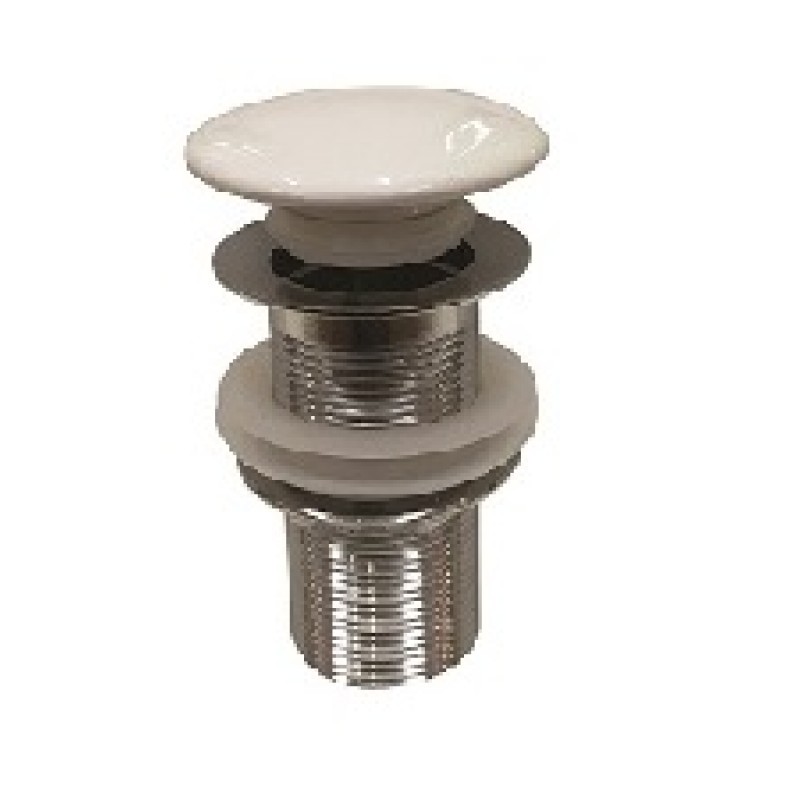 Ceramic basin clicker waste, Unslotted (CPW70)