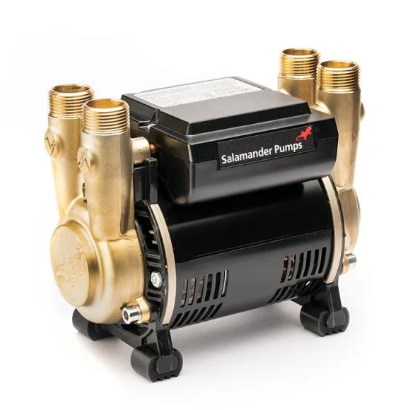Salamander CT FORCE 20 PT Brass Pump - 2.0 Bar Positive Twin
