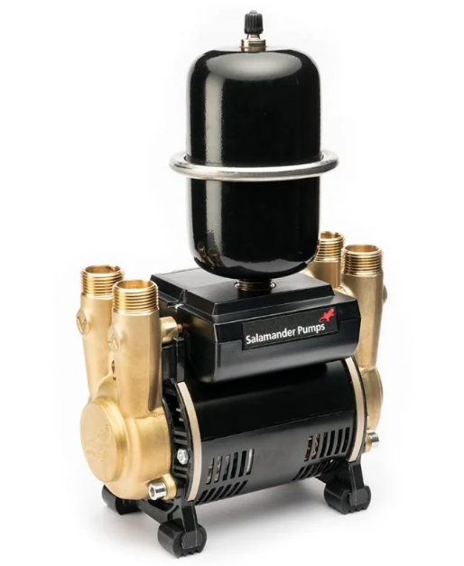 Salamander CT FORCE 20 TU Brass Pump - 2 Bar Twin Universal
