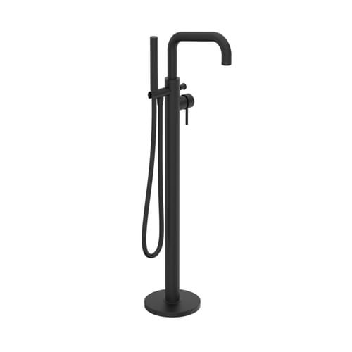 Anthem Freestanding Bath Shower Mixer - Black